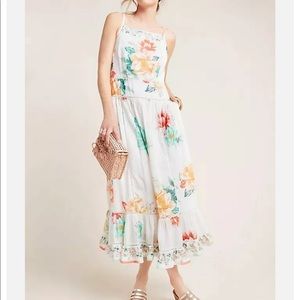 Anthropologie Farm Rio Lantanas Maxi Dress